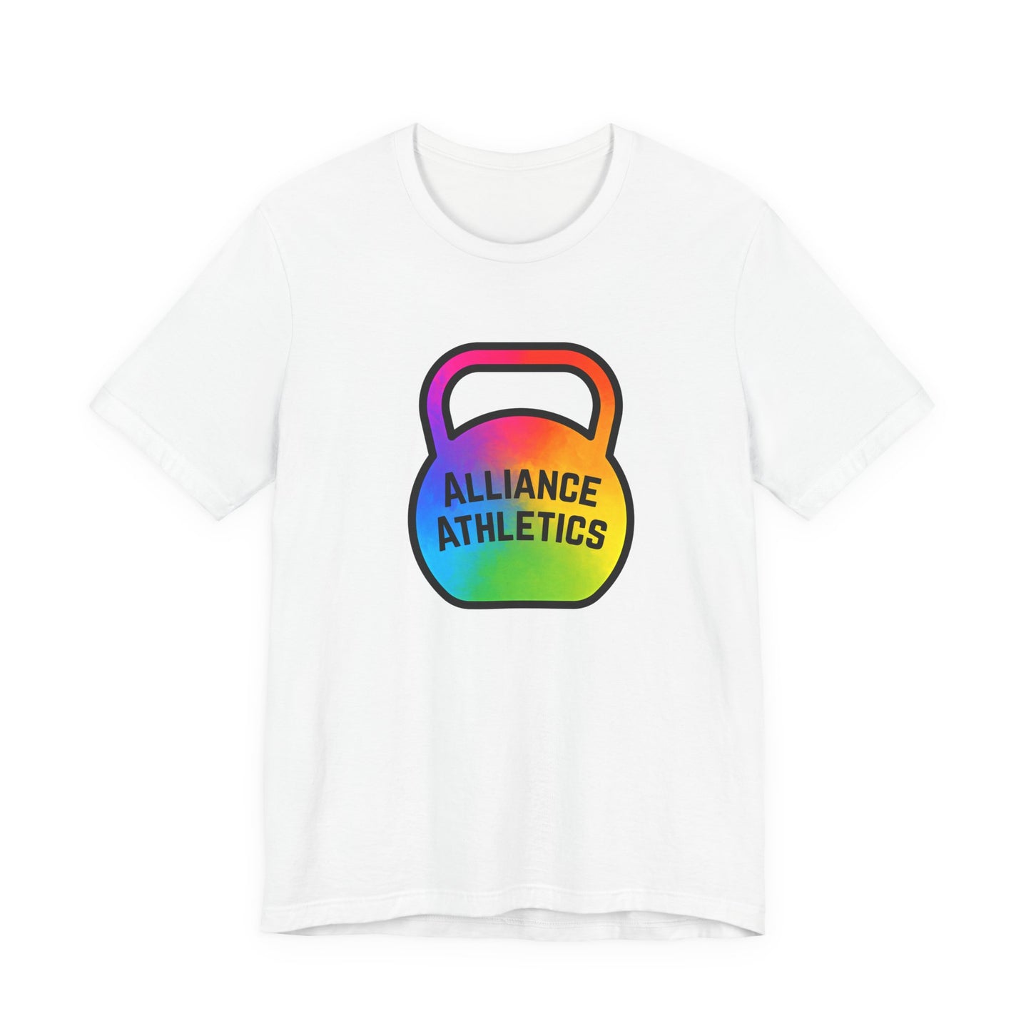 Alliance Athletics Logo Tee, Funny Workout Shirt, Gym Wear, Unique Gift for Fitness Lovers, Unisex Exercise Tee