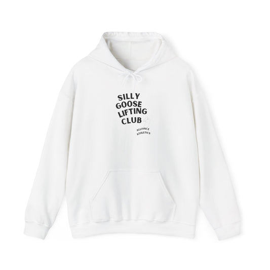 Silly Goose Lifting Club Hoodie, Unisex Workout Sweatshirt, Funny Gym Apparel, Weightlifting Gift, Fitness Club Hoodie