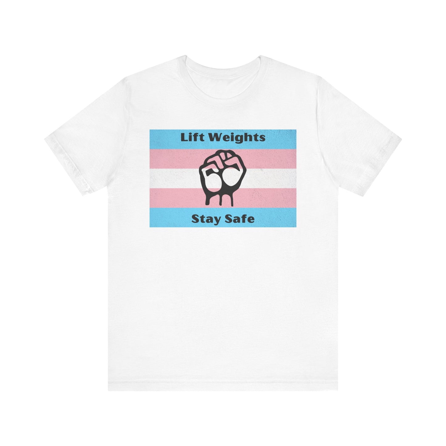 Trans Rights, Lifting Weights Tee, Funny Workout Shirt, Gym Wear, Unique Gift for Fitness Lovers, Unisex Exercise Tee