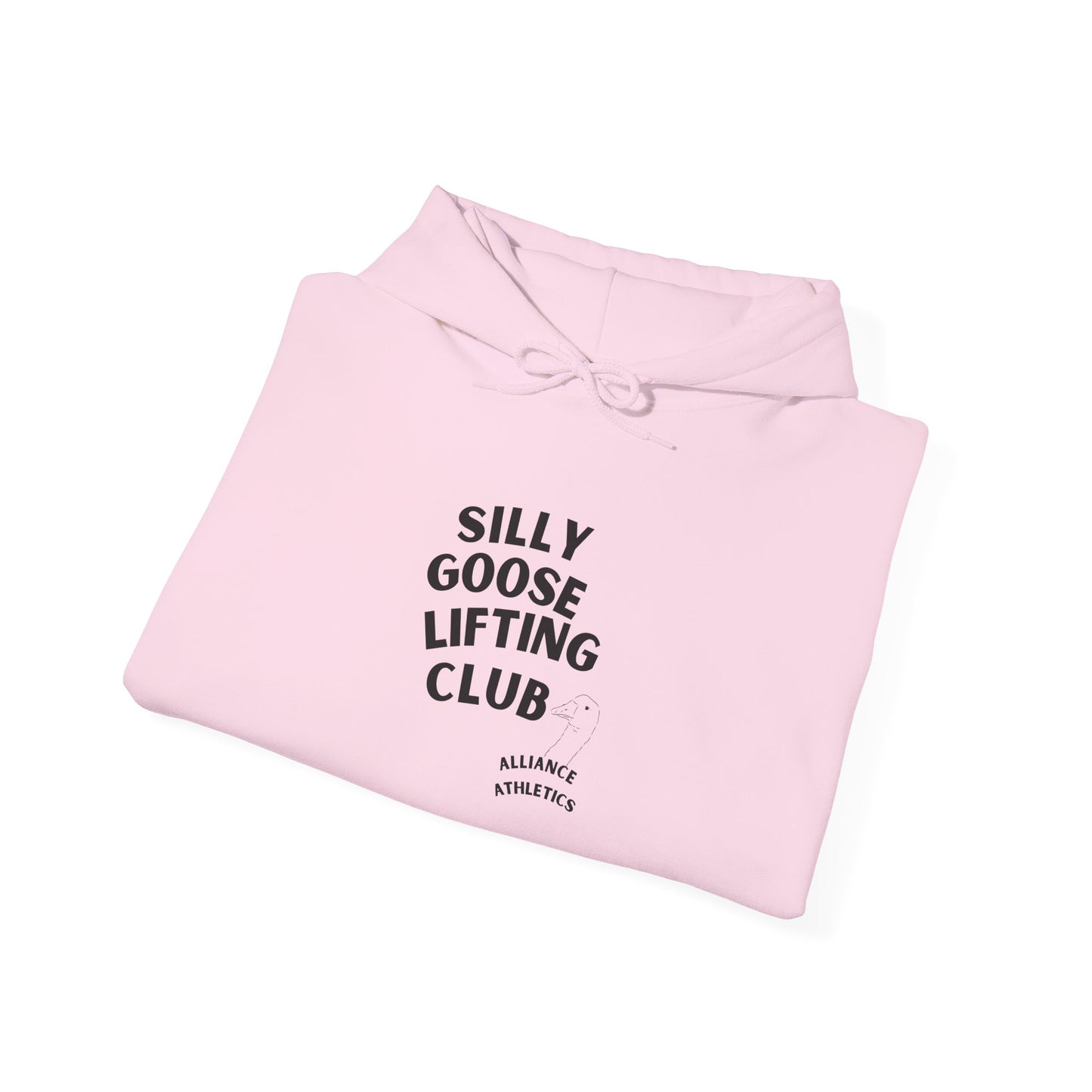 Silly Goose Lifting Club Hoodie, Unisex Workout Sweatshirt, Funny Gym Apparel, Weightlifting Gift, Fitness Club Hoodie
