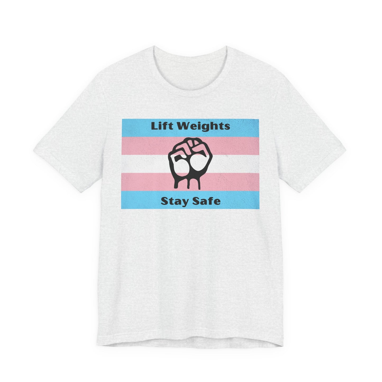 Trans Rights, Lifting Weights Tee, Funny Workout Shirt, Gym Wear, Unique Gift for Fitness Lovers, Unisex Exercise Tee
