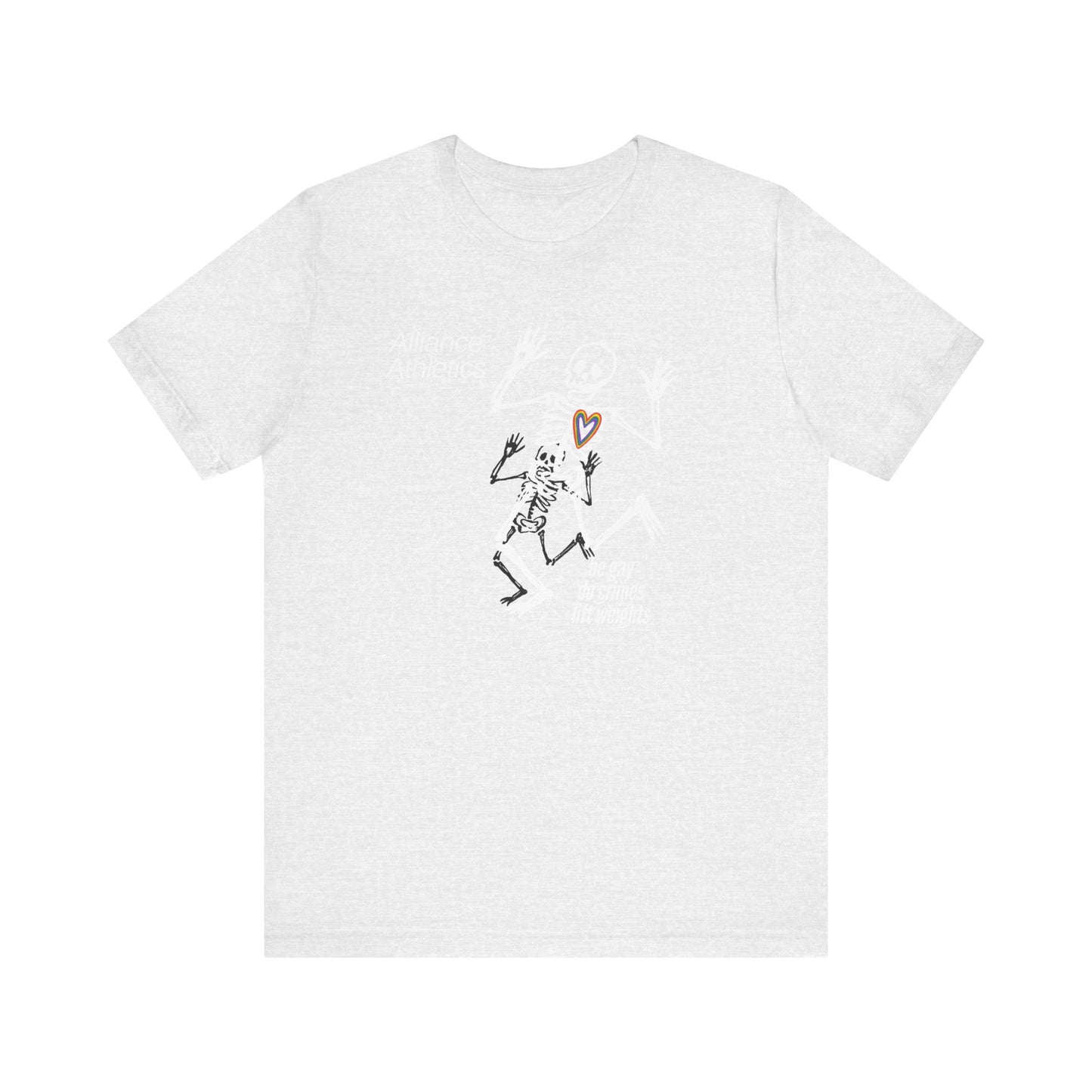 Be Gay, do Crimes Tee, Funny Workout Shirt, Gym Wear, Unique Gift for Fitness Lovers, Unisex Exercise Tee