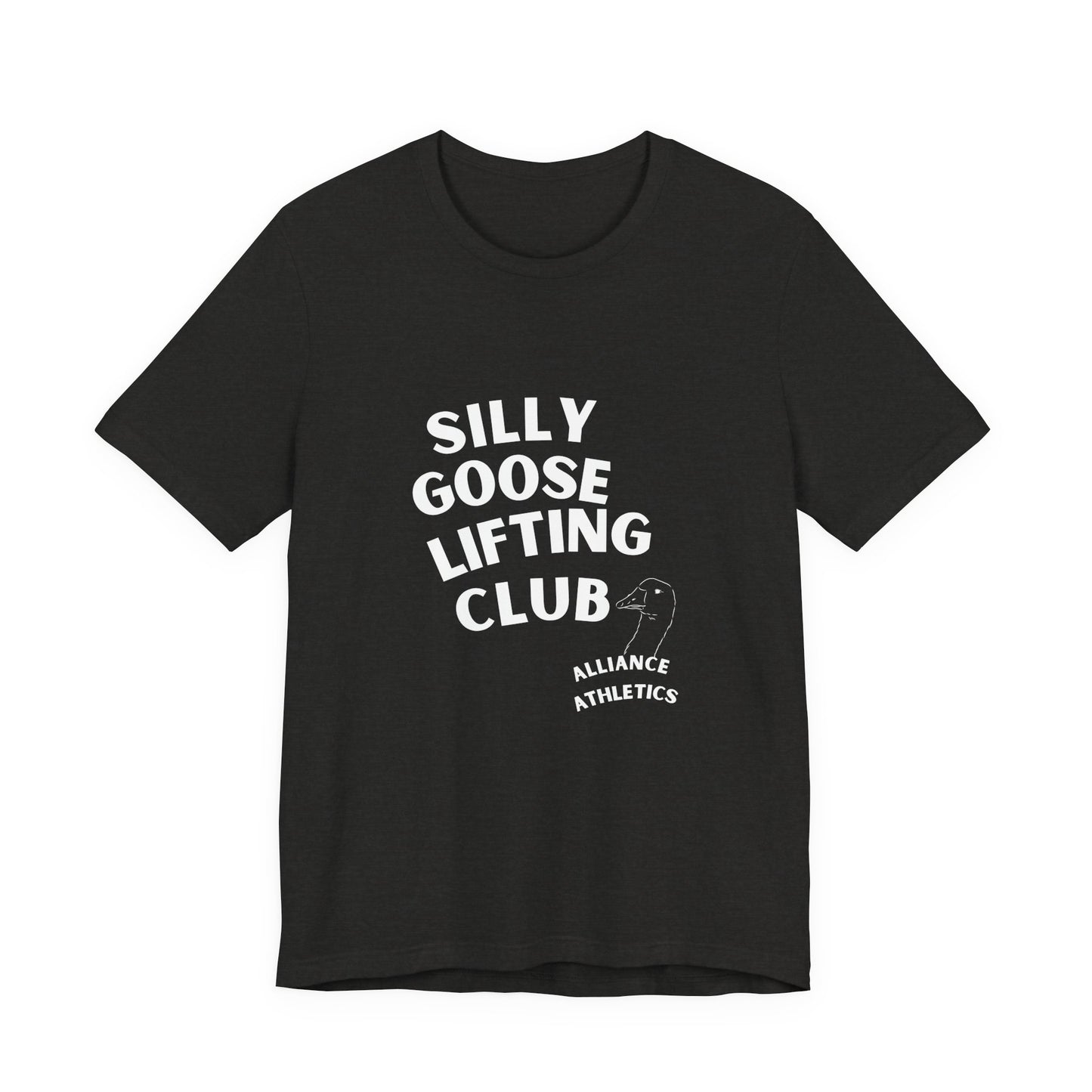 Silly Goose Lifting Club Tee, Funny Workout Shirt, Gym Wear, Unique Gift for Fitness Lovers, Unisex Exercise Tee