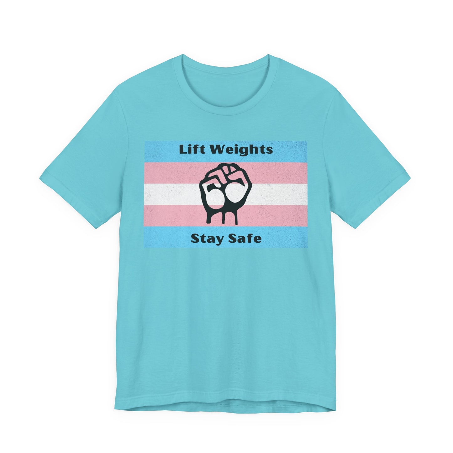 Trans Rights, Lifting Weights Tee, Funny Workout Shirt, Gym Wear, Unique Gift for Fitness Lovers, Unisex Exercise Tee