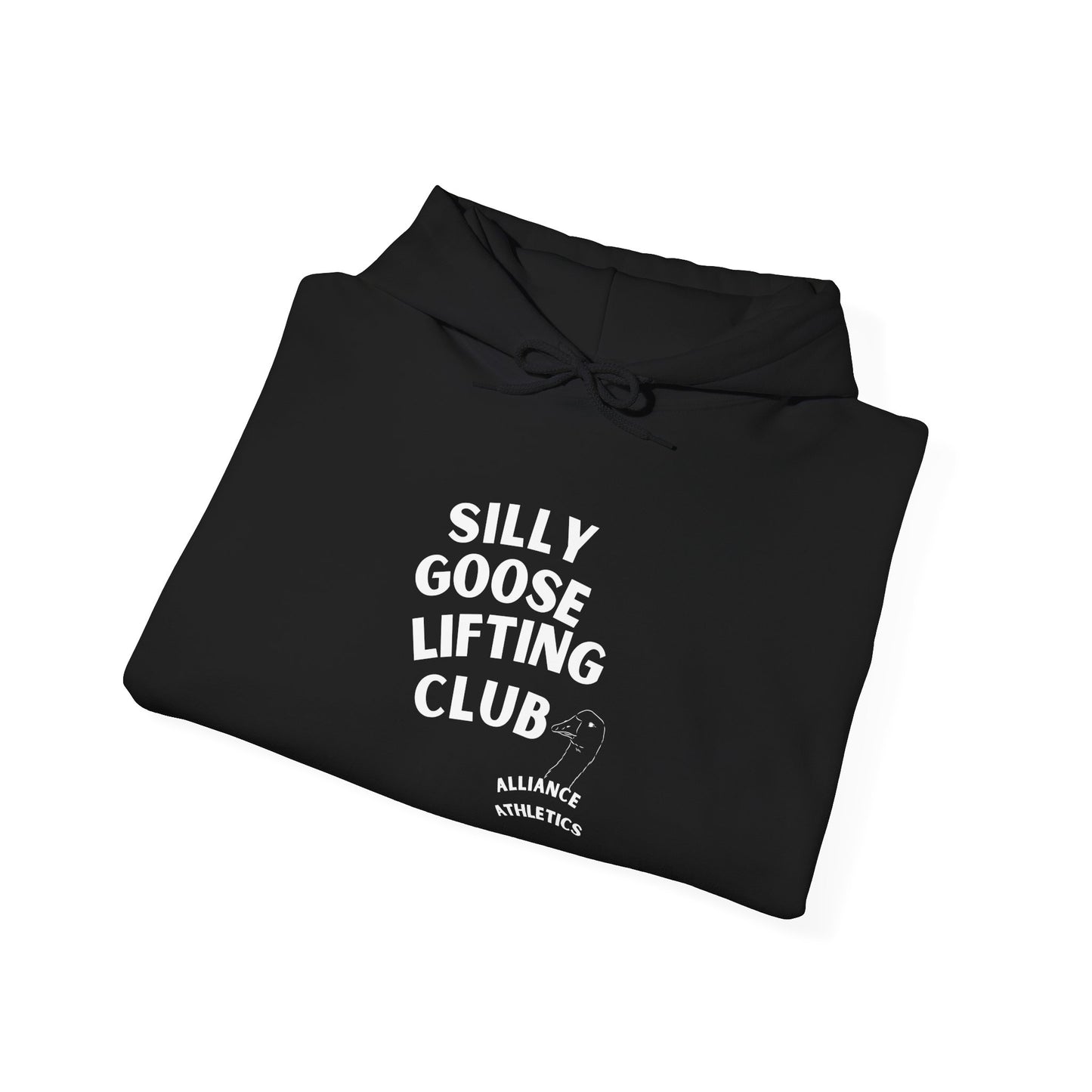 Silly Goose Lifting Club Hoodie, Unisex Workout Sweatshirt, Funny Gym Apparel, Weightlifting Gift, Fitness Club Hoodie