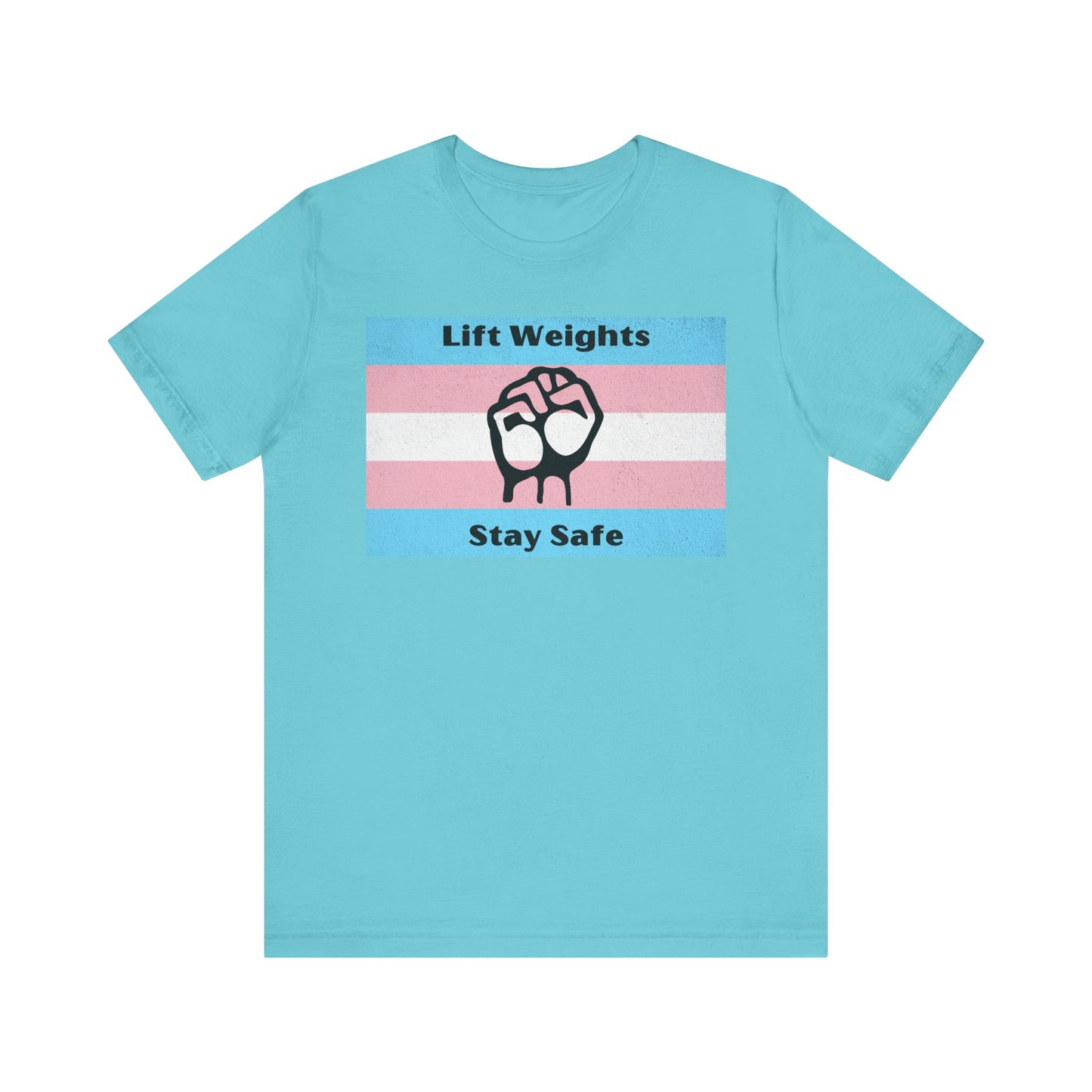 Trans Rights, Lifting Weights Tee, Funny Workout Shirt, Gym Wear, Unique Gift for Fitness Lovers, Unisex Exercise Tee