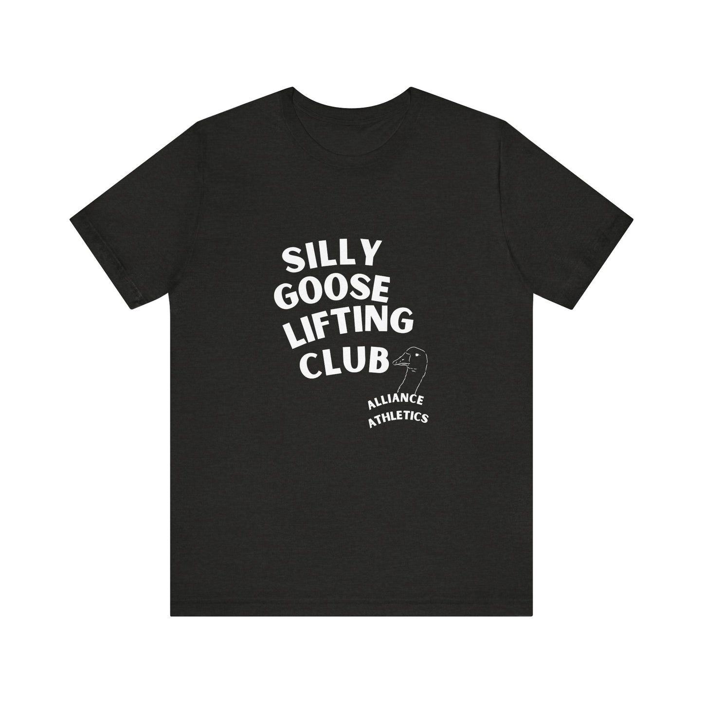 Silly Goose Lifting Club Tee, Funny Workout Shirt, Gym Wear, Unique Gift for Fitness Lovers, Unisex Exercise Tee