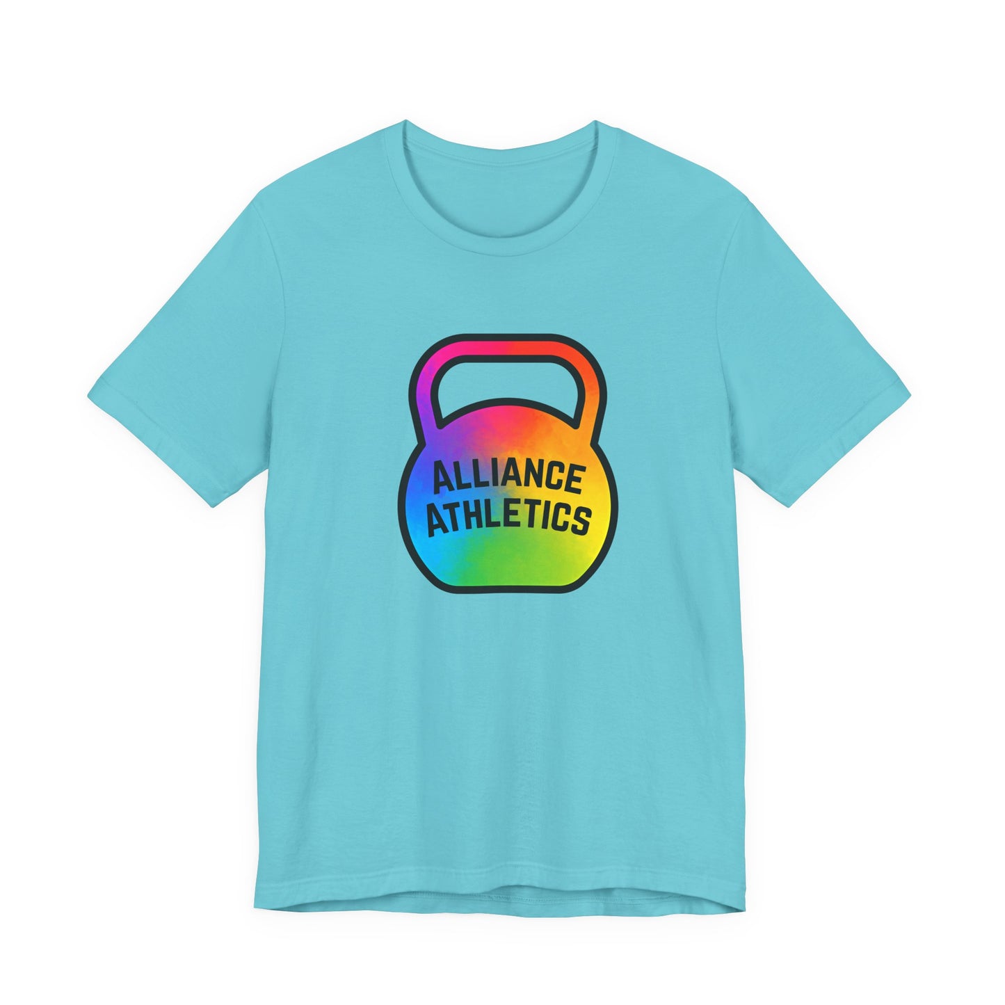 Alliance Athletics Logo Tee, Funny Workout Shirt, Gym Wear, Unique Gift for Fitness Lovers, Unisex Exercise Tee