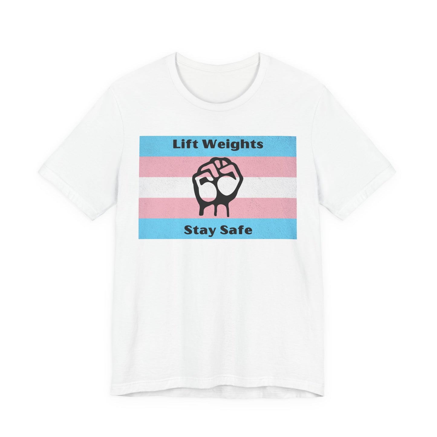 Trans Rights, Lifting Weights Tee, Funny Workout Shirt, Gym Wear, Unique Gift for Fitness Lovers, Unisex Exercise Tee